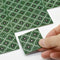 iLAND Dollhouse Flooring - 1/12 scale, 1/6 scale, 30pcs Double-Sided Dollhouse Floor Tiles, French Green Floral