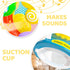 Lollipop Ferris Wheel Toy - Suction Cup Musical Spinning Toy for Babies, Ideal High Chair Toy