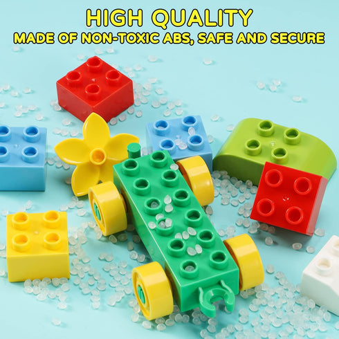 Counting 3,4,5,6,7,8+ Dinosaur Building Blocks Toys,Jurassic Theme Building Blocks,With A Train,A Big T-rex,and Three