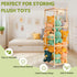 May Eileen 53.54" 15.74" 15.74" Stuffed Animal Storage & Organizer, Wooden Stuffed Animal Holder, Plushies Storage
