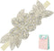 Elesa Miracle Little Baby Girl Rhinestone Flower Headband, Baby Hair Accessories in Gift Bag