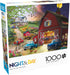 1000 Piece Jigsaw Puzzle for Adults - Farm Life Day and Night by Buffalo Games - Bigelow Illustrations - 26.75 x 19.75