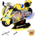 JoySpark Toys Set 3-5, 3 4 5 6 7 Take Apart Motorcycle Toys Kids Mechanic Repair for Toddlers Interactive Toy Engine