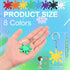 Paint Splatter Keychains, Art Party Favors and Decorations for Kids Adults Back to School Gifts