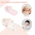 2 1 GFU Baby Car Seat Head Support for Newborn, in Infant Car Seat Head Body Support with Strap Pads, Soft Stroller