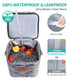 Pack, 6 9 Oz, PIIOSER Breastmilk Cooler Bag with Ice Fits Baby Bottles Up to Stylish Baby Cooler Travel Bags