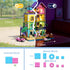 ONIMISC Set 8-12, 1346PCS 8-14 Beach House Building with Light, NO Compatible with Lego Friend House for Girls Age Mini
