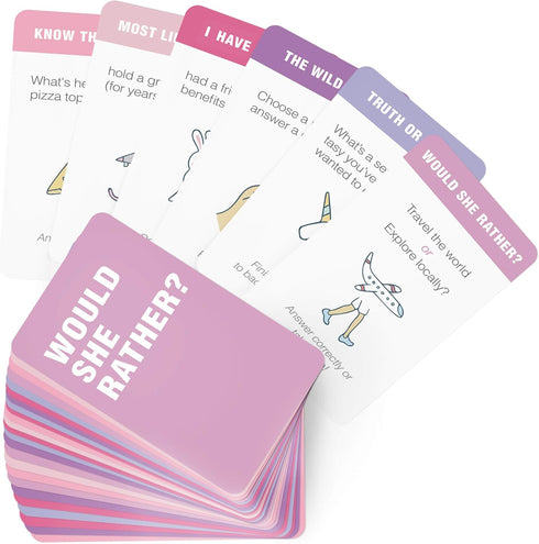 200 Lulu & You BASH Bachelorette Party Game - Funny Bachelorette Game - Over Cards, Great for A Bridesmaid Party, Girls