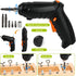 SANANT Set 3 4 5 Montessori Screwdriver Board with Electric Drill, Wooden Montessori Busy Board Toys Screw Driver