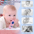 3 6 9 12 Baby Teething Relief Sensory Chew Toys for Months, Silicone Infant Teether Remote Control Bath Toy for Newborn
