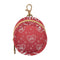 PYBUG Love Round Pacifier Storage Case, Polyester & TPU Lined with Hook Buckle,
