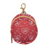 PYBUG Love Round Pacifier Storage Case, Polyester & TPU Lined with Hook Buckle,