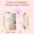 12 3-8 TinyGeeks Twistable Crayons - Non Toxic, Washable Crayons for Toddlers, Kids Ages - Easy To Hold - Perfect