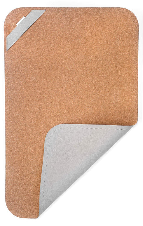Vegan Leather Baby Changing Mat by Lark Baby Goods - Waterproof Portable Diaper Pad - Foldable for Travel (14 x 22 in)