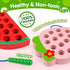 Wooden Lacing Toys for Toddlers 3-5, Plane Activities Car Travel Toys, Montessori Educational Learning Threading Toys