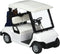 KinsFun Golf Cart Model - 4½" Die Cast Metal Pullback Action Toy (No Decal)
