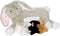 Manhattan Toy Nursing Nola Nurturing Rabbit Stuffed Animal with Plush Baby Bunnies