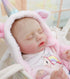 20 Inch 3+, Reborn Baby Dolls Real Baby Dolls That Look Real, Full Body Vinyl Girl Doll in Fantasy Horn Outfit