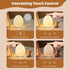 7 Dimming, 1 MediAcous Night Light for Kids, Baby Egg Light for Nursery, Colors Changing & Stepless Soft Silicone Touch