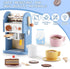 Grinder15 Set 3+ GAGAKU Wooden Coffee Machine Toy with pcs Wood Play Kitchen Accessories for Kids Non-Toxic Pretend