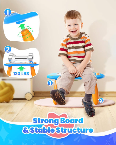 1-3, 18 1-3 Seimome Toddlers Toys Ages Magnetic Drawing Board, Doodle Board Pad Learning and Educational Toys