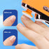 Trimmer, 2 Automatic Nail Clipper, Electric Nail Cutter with Nail Polisher, Rechargeable Portable Baby Kids Nail