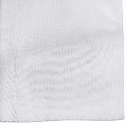 3-Ply 10 Pack Ruvanti Unisex Baby Boys Girls Birdseye Prefold Cloth Diapers Washable - White