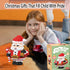 Christmas Micro Blocks Building Set Santa Claus Compatible with Lego - Holiday Present Box for Kids 6-12 Years Old