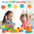 1.41 inch Magnetic Blocks for Toddlers, Large Building Blocks for Kids Age 3-5, STEM Magnetic Cubs Toy for Christmas