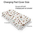 Western Cowboy Changing Pad Covers Cowboy Hats Boots Coins Cactus Goat Skull Horse Diaper Changing Pad Table Sheets for Boys Soft Breathable Stretchy Baby Change Table Pad Mats Covers 32''x16''