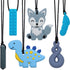 Chew Necklaces for Sensory Kids, Sensory Toys for Kids with Autism, ADHD,