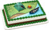 Decopac Fireside Camp DecoSet Cake Decoration, Multi, Tent, Canoe with Oar, Campfire