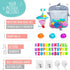 Comfylife Baby Bath Toy Organizer, Bath Toy Storage with Foam Toys (Numbers & Letters) + Extra Net