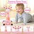 Tummy 10 MILGEI Dancing Talking Giraffe Toy, Singing Musical Time Baby Toy with Volume Adjustment, Children's Songs