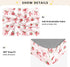 Soft Jersey Knit Crib Sheets for Boys or Girls - Strawberries and Bows Pattern, Size M