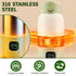 varrisin 12.8 oz 100w Portable Milk Warmer for Travel, Baby Bottle Warmer with Fast Heating, Formula Container to Go