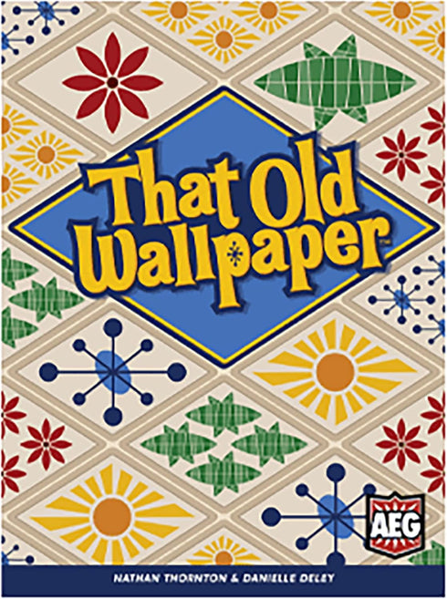 AEG That Old Wallpaper Card Game - Shapes, Colors & Patterns for Ages 10+, 2-5 Players