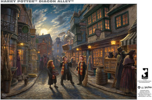 CEACO - Silver Select - TK Harry Potter - Diagon Alley - 500 Piece Jigsaw Puzzle for Adults, Finished Size 21.25 x 15.00