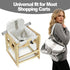Storafolix Shopping Cart Cover for Baby, High Chair Cover, Grocery Cart Cover, Cart Seat Cover for Baby, Shopping Cart
