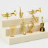 Set 7pcs Mini Musical Instruments Miniature Musical Instruments Gold Christmas Tree Ornaments Mini Instruments