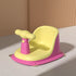 TTETTZ Bath Seat Bathtub Seat for Bathing, Yellow Pink