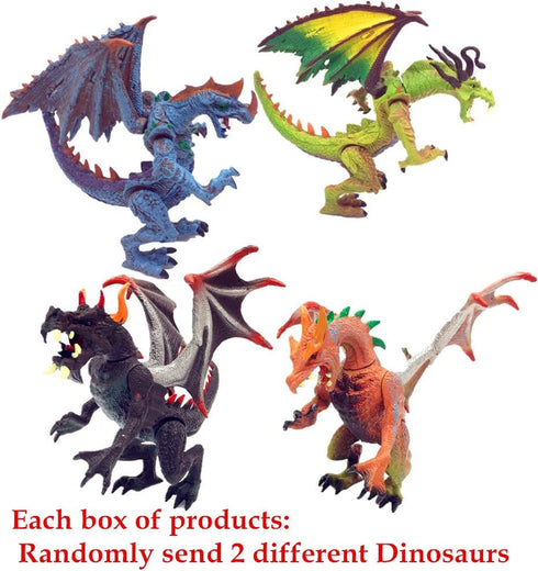 Dragon Knight Action Figure Horse with Lance, Fantasy World Ancient Soldiers Warriors Army Cavalry Toys