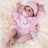Aori Reborn Baby Dolls - Lifelike Girl Doll with Feeding Toy, Realistic Newborn Gift Set for Kids 3+