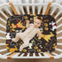 Cover,27" 39" 5" ATTX Fitted Crib Sheet Cute Cartoon Dog Paw Bone Baby Sheets for Standard Crib Toddler Mattress Cover