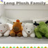 Hofun4U Capybara Plush Pillow, Long Body Stuffed Animal with Persimmon Plush, 47 inch