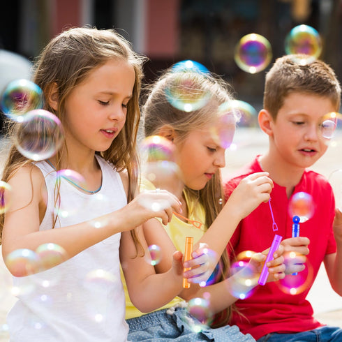 20 Pack Mini Pocket Bubble Wand Toys for Kids, Bubbles Party Favors Supplies for Toddlers, Carnival Birthday Gifts