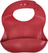 Three Little Tots Adjustable Fit Modern Silicone Baby Bib – Waterproof Catch Bibs for Infants