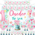 Oneder the Sea 1st Birthday Girl Decorations, Under the Sea Ocean Animal