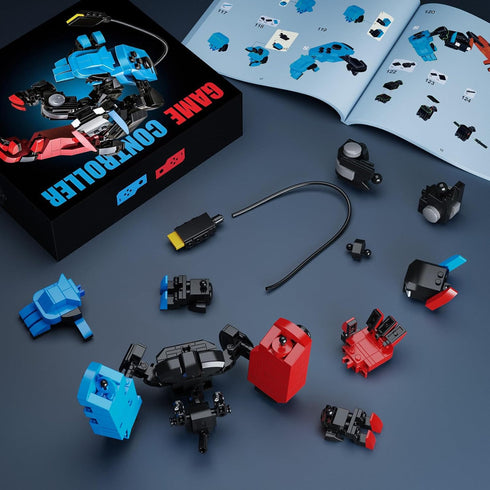 Building Block Set, Classic Switch Game Controller Mech Robot Building Kit, Birthday Party Decorations Supplies (418
