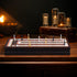 Set 3 9 Pegs2 BIVOMON Wooden Cribbage Board Game with Large Storage Area, Track Cribbage Board, Metal Playing